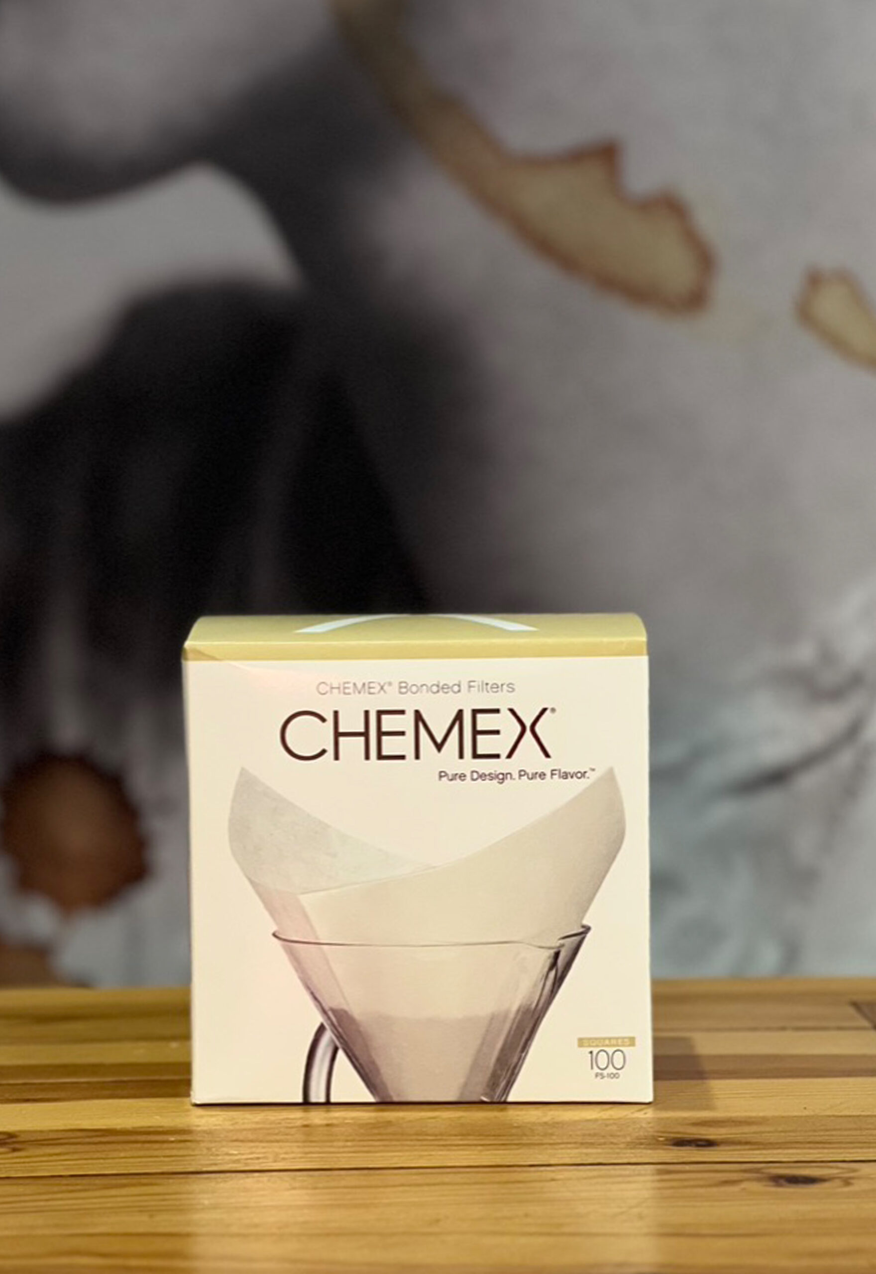 Filtros Chemex cuadrado 100 uds.