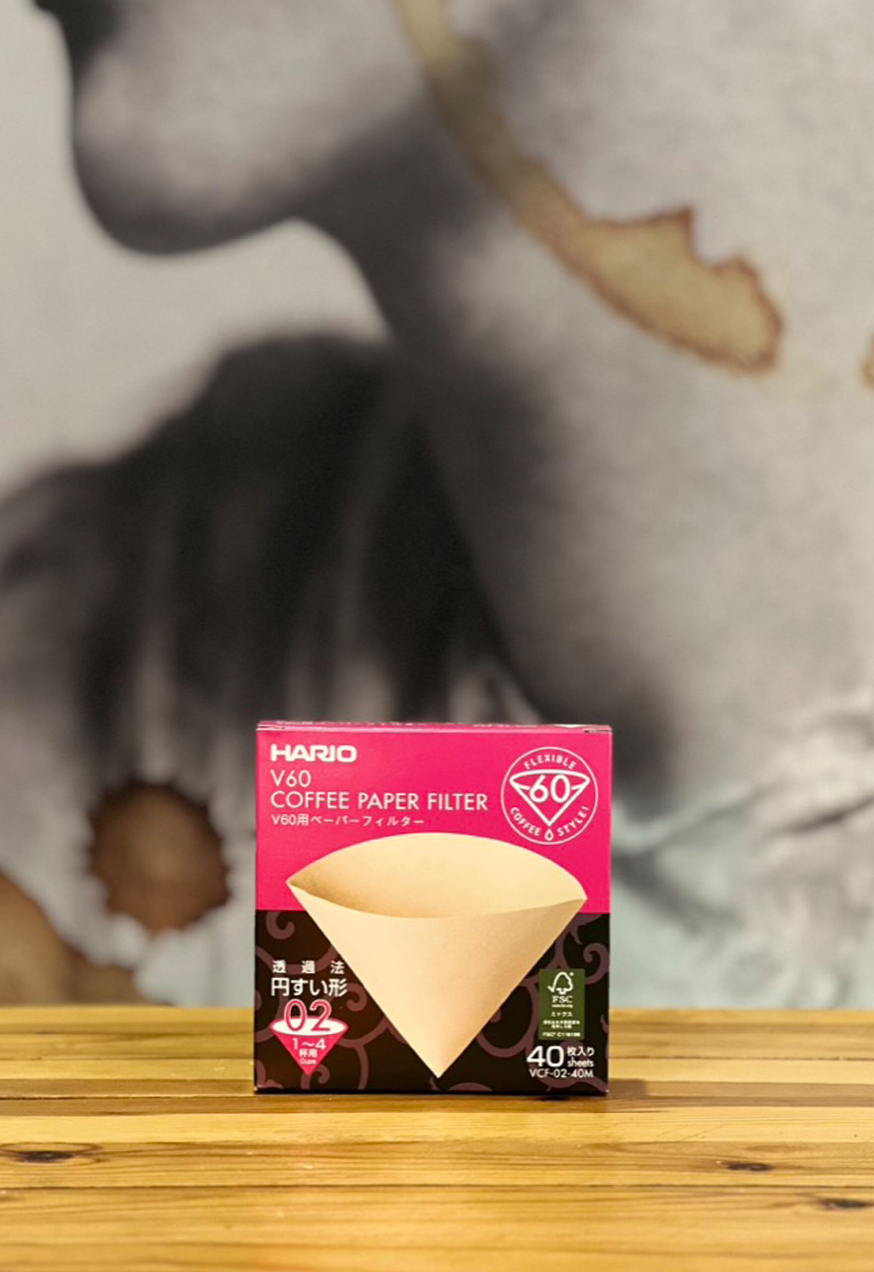 Filtros V60 02, sin blanquear