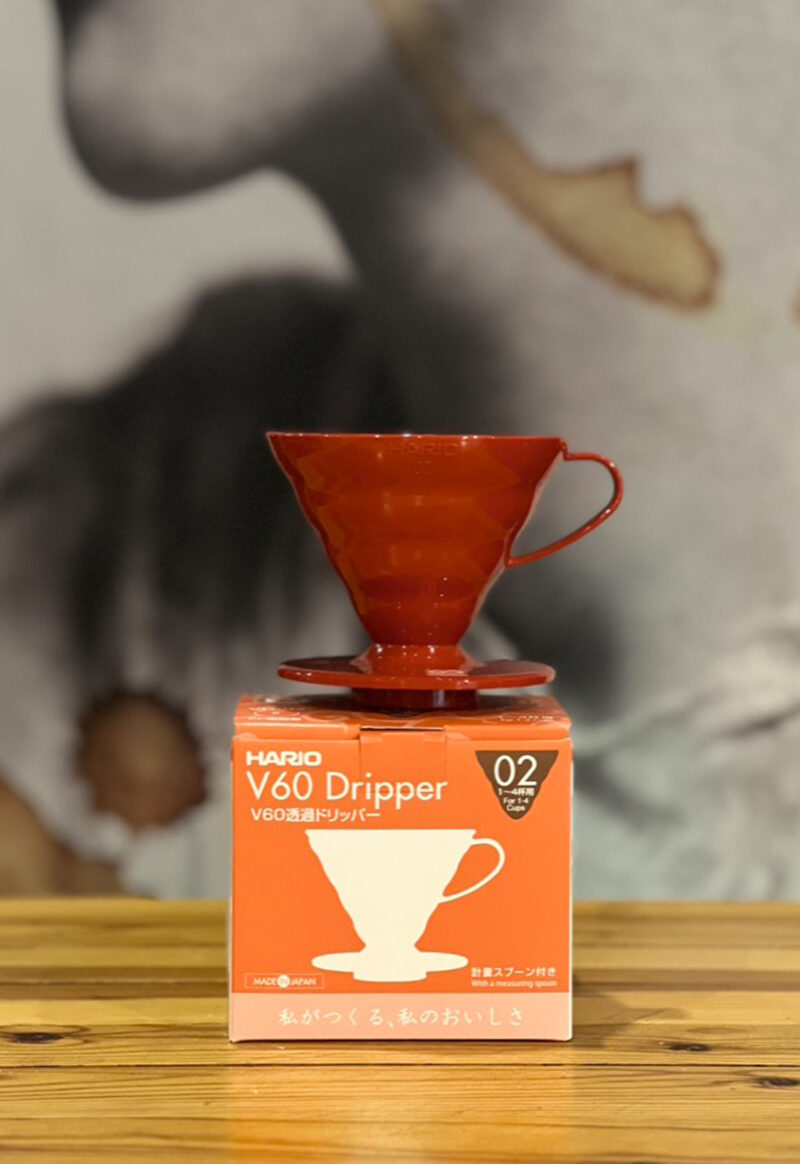 v60 plástico rojo