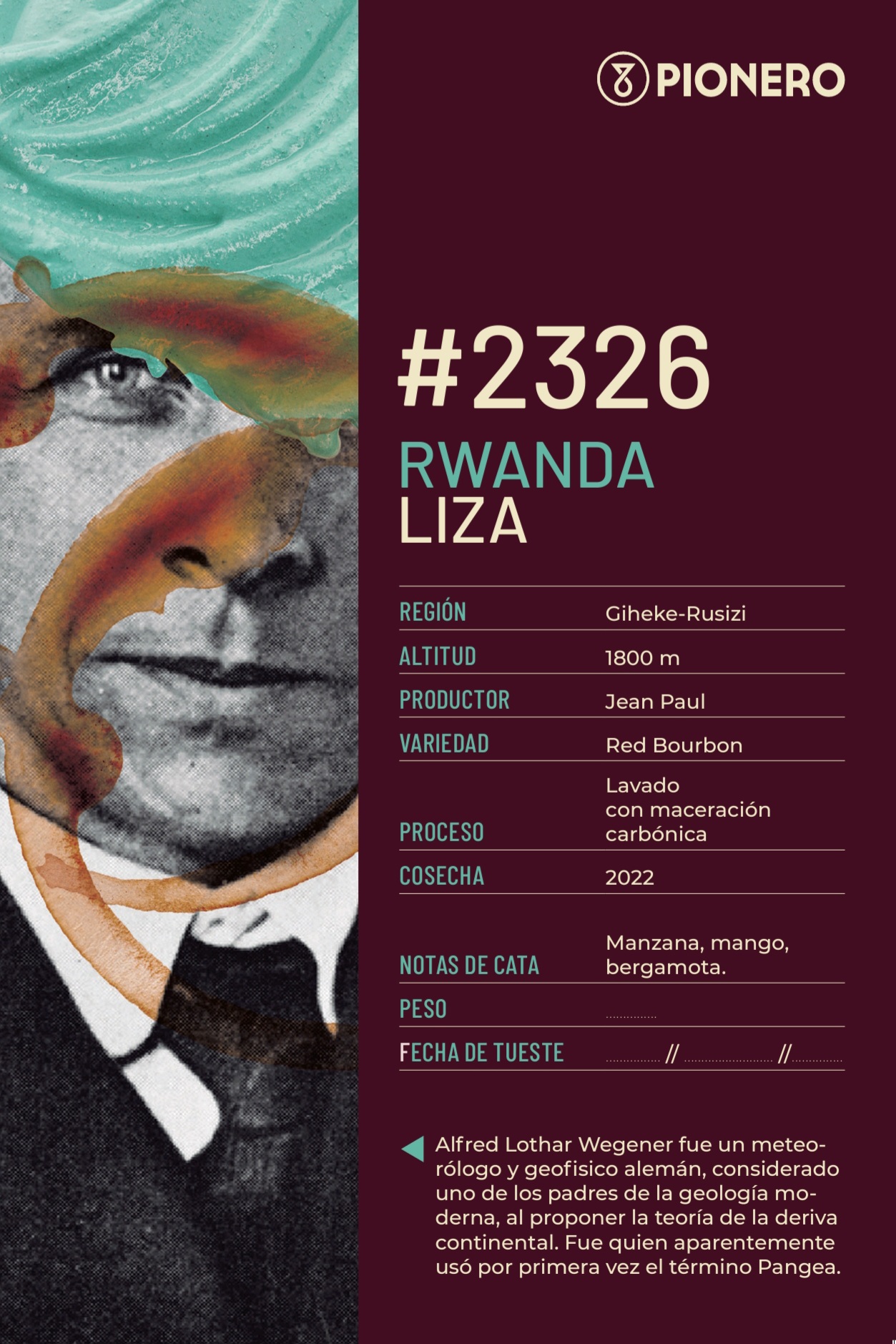 #2326 Rwanda Liza- 250 gr.