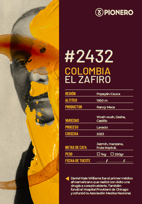 #2432 Colombia El Zafiro