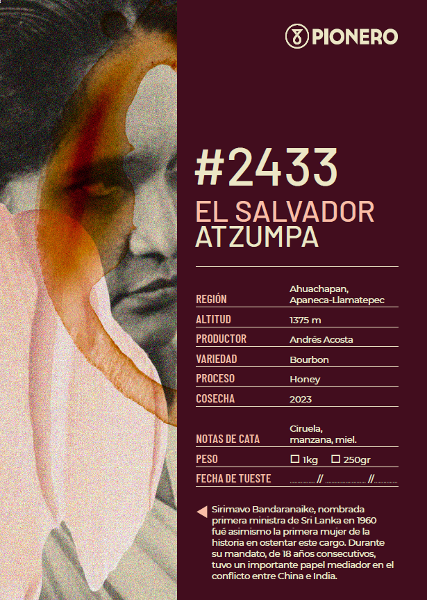 #2433 El Salvador Atzumpa